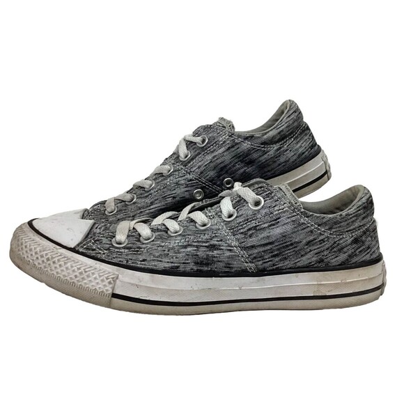 Converse CTAS -Women's Sz 8 -Madison OX -Black/White -Low Skate Shoes - 558557F - Picture 1 of 9